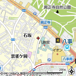 愛知県名古屋市昭和区広路町石坂14-1周辺の地図