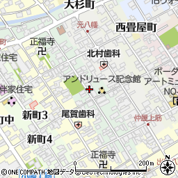 滋賀県近江八幡市為心町周辺の地図