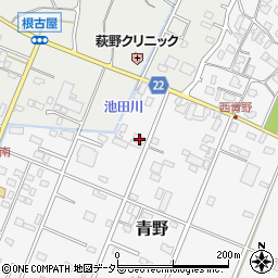 相沢電気工事周辺の地図