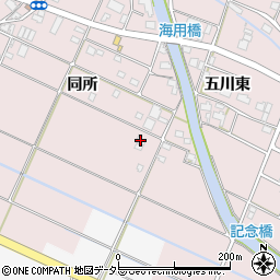 愛知県愛西市大井町同所351周辺の地図