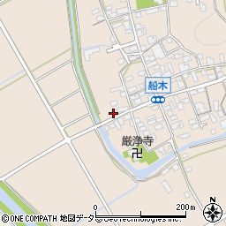 滋賀県近江八幡市船木町988周辺の地図