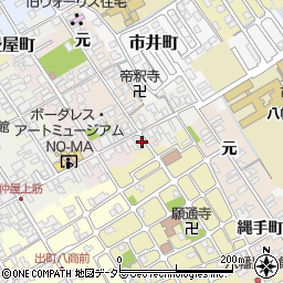 滋賀県近江八幡市慈恩寺町（上）周辺の地図