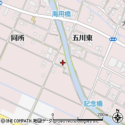 愛知県愛西市大井町同所335周辺の地図