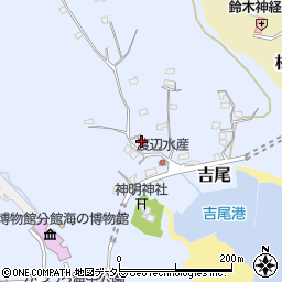 千葉県勝浦市吉尾周辺の地図