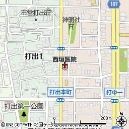 愛知県名古屋市中川区打中1丁目176周辺の地図