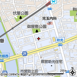愛知県名古屋市中川区助光1丁目1004周辺の地図