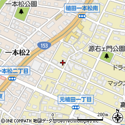 愛知県名古屋市天白区元植田1丁目2005周辺の地図