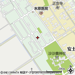 滋賀県近江八幡市安土町常楽寺38-18周辺の地図