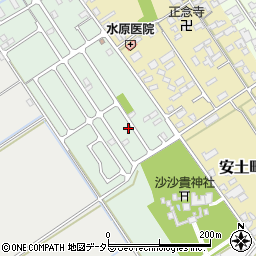 滋賀県近江八幡市安土町常楽寺38-9周辺の地図
