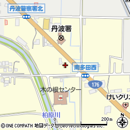 兵庫県丹波市柏原町柏原2672周辺の地図