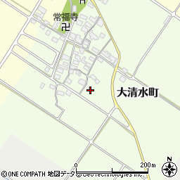 滋賀県東近江市大清水町735周辺の地図