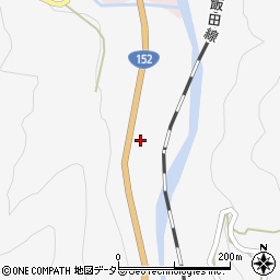 静岡県浜松市天竜区佐久間町相月2739周辺の地図