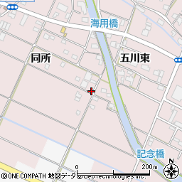 愛知県愛西市大井町同所325周辺の地図