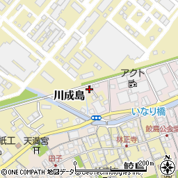 静岡県富士市川成島2周辺の地図