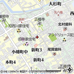滋賀県近江八幡市魚屋町中20周辺の地図