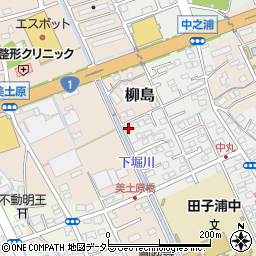 静岡県富士市中丸362周辺の地図