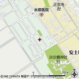 滋賀県近江八幡市安土町常楽寺38-10周辺の地図