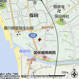 保田郵便局 ＡＴＭ周辺の地図