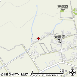 滋賀県近江八幡市安土町石寺1594周辺の地図