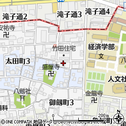 長谷川　ピアノ教室周辺の地図