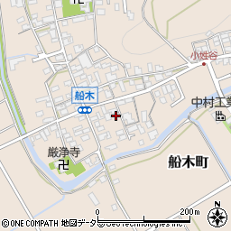 滋賀県近江八幡市船木町1072周辺の地図