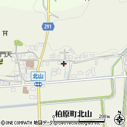 兵庫県丹波市柏原町北山229周辺の地図