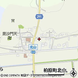 兵庫県丹波市柏原町北山224周辺の地図