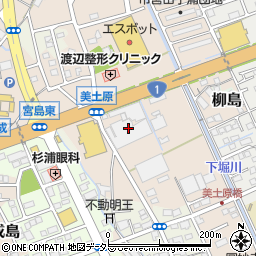 株式会社山恭製紙所　本社周辺の地図