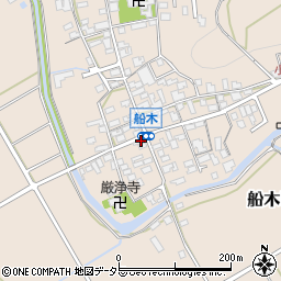滋賀県近江八幡市船木町1021周辺の地図