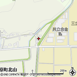 兵庫県丹波市柏原町北山106周辺の地図