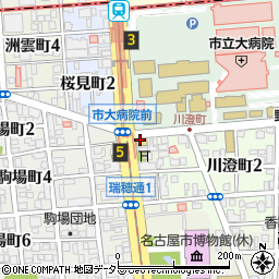 東進衛星予備校　桜山校周辺の地図