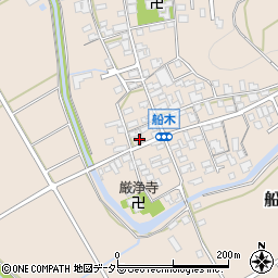 滋賀県近江八幡市船木町1006周辺の地図