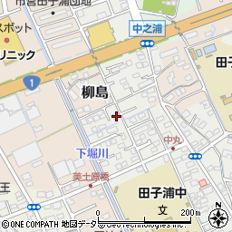 静岡県富士市中丸365周辺の地図