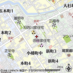 麻香近江八幡店周辺の地図
