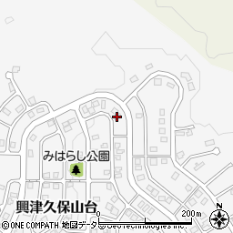千葉県勝浦市興津久保山台64-3周辺の地図