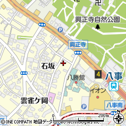 愛知県名古屋市昭和区広路町石坂15周辺の地図