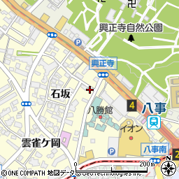 愛知県名古屋市昭和区広路町石坂14-3周辺の地図