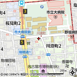株式会社白洋舎　桜山サービス店周辺の地図