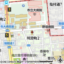 愛知文化服装専門学校周辺の地図