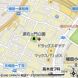 愛知県名古屋市天白区元植田1丁目1701周辺の地図
