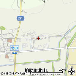 兵庫県丹波市柏原町北山157周辺の地図