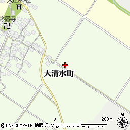 滋賀県東近江市大清水町673周辺の地図