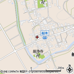 滋賀県近江八幡市船木町1004周辺の地図