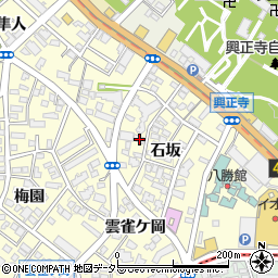 愛知県名古屋市昭和区広路町石坂27-4周辺の地図