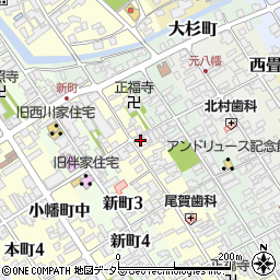 滋賀県近江八幡市魚屋町中15周辺の地図