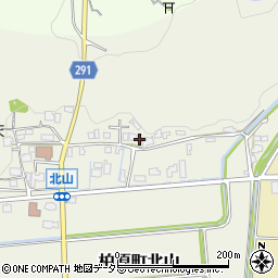 兵庫県丹波市柏原町北山158周辺の地図