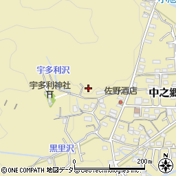静岡県富士市中之郷周辺の地図
