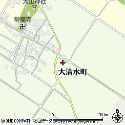 滋賀県東近江市大清水町711周辺の地図