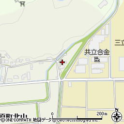 兵庫県丹波市柏原町北山1106周辺の地図