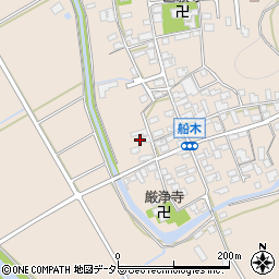 滋賀県近江八幡市船木町993周辺の地図